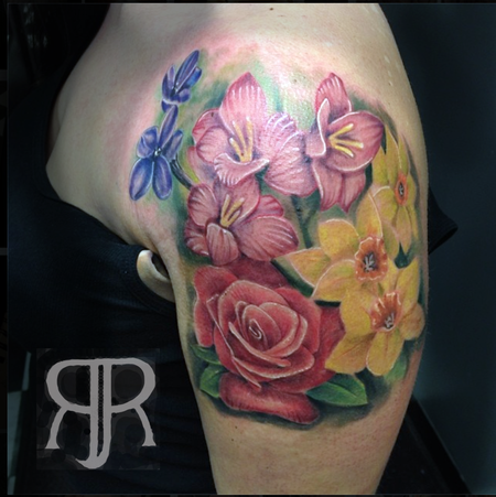 Tattoos - Flowers - 89419